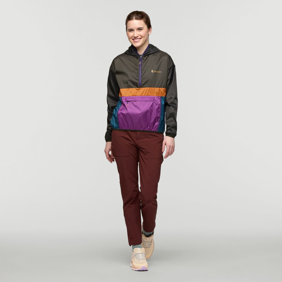 Teca Half-Zip Windbreaker Woman