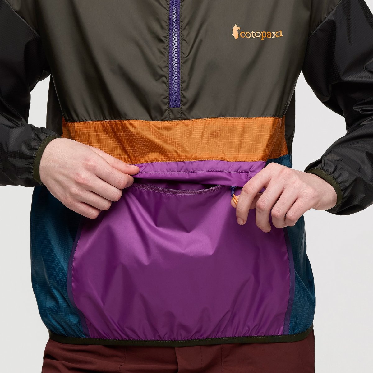Teca Half-Zip Windbreaker Woman