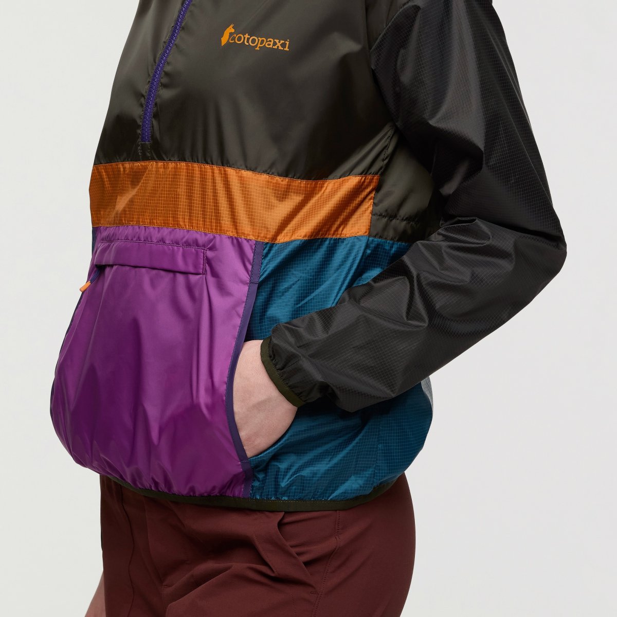 Teca Half-Zip Windbreaker Woman
