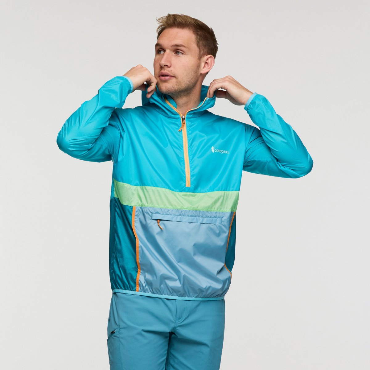 Teca Half-Zip Windbreaker Man