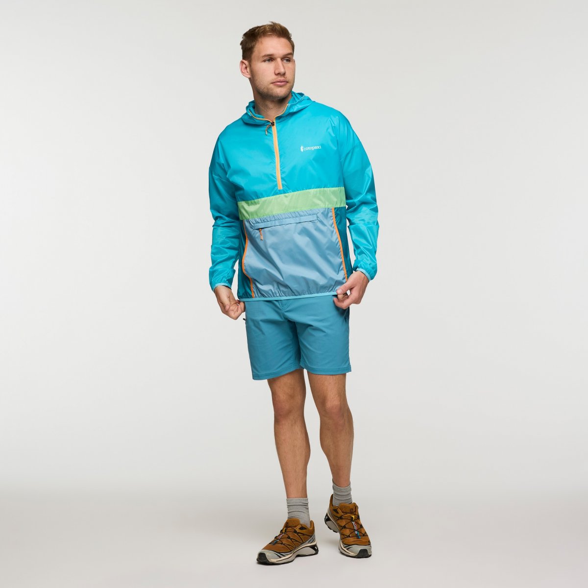 Teca Half-Zip Windbreaker Man