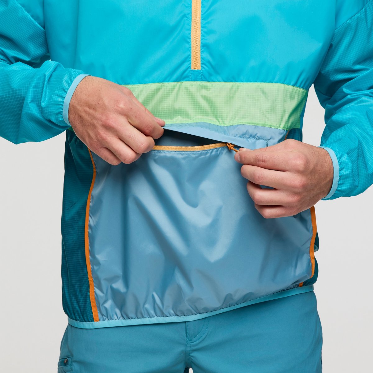 Teca Half-Zip Windbreaker Man