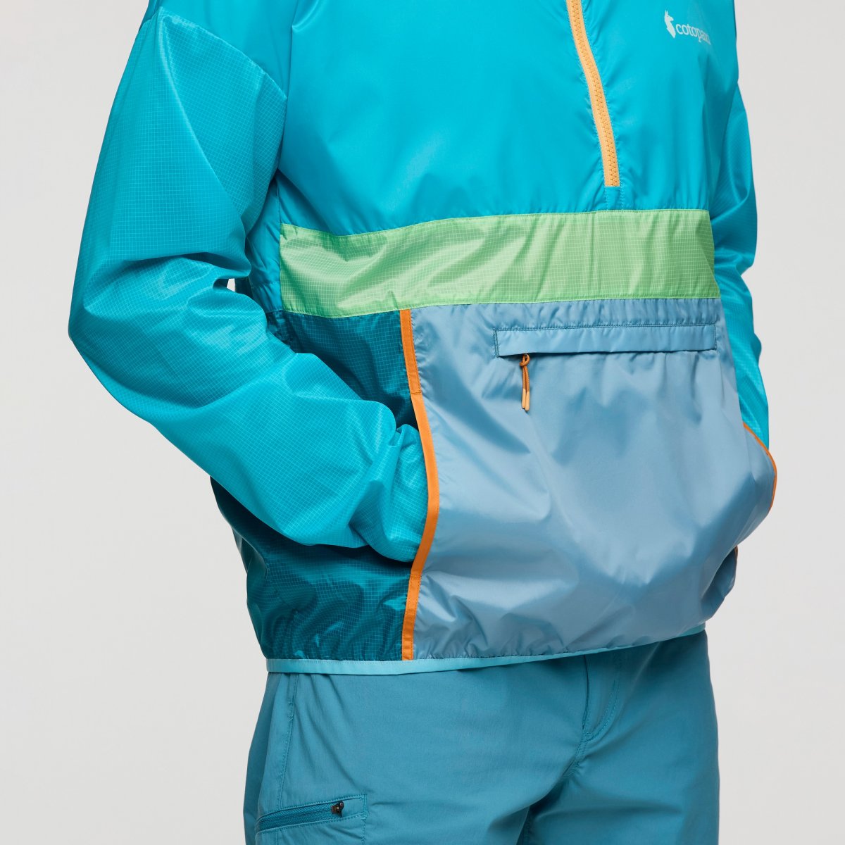 Teca Half-Zip Windbreaker Man