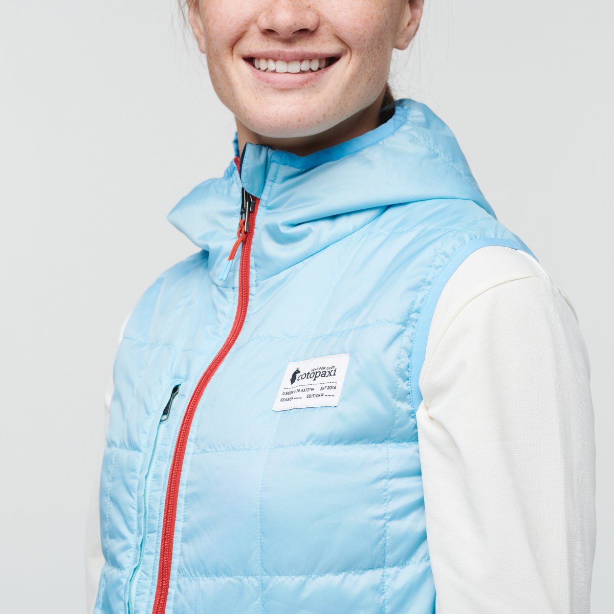 Teca Calido Hooded Vest Woman