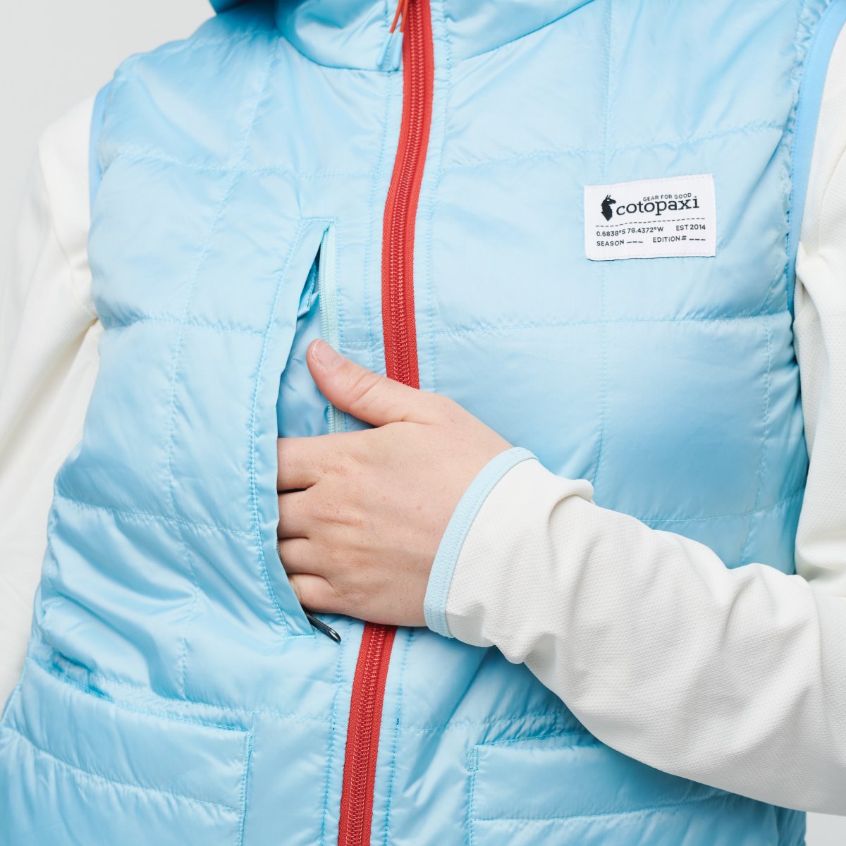 Teca Calido Hooded Vest Woman