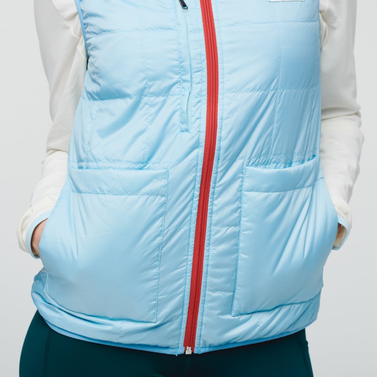 Teca Calido Hooded Vest Woman