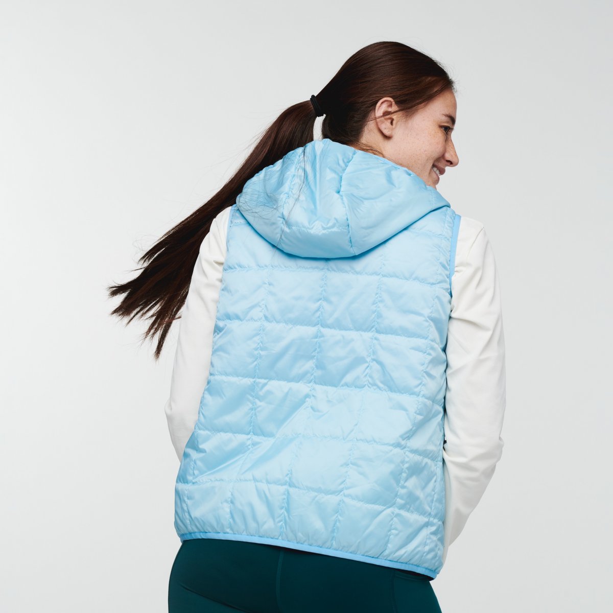 Teca Calido Hooded Vest Woman