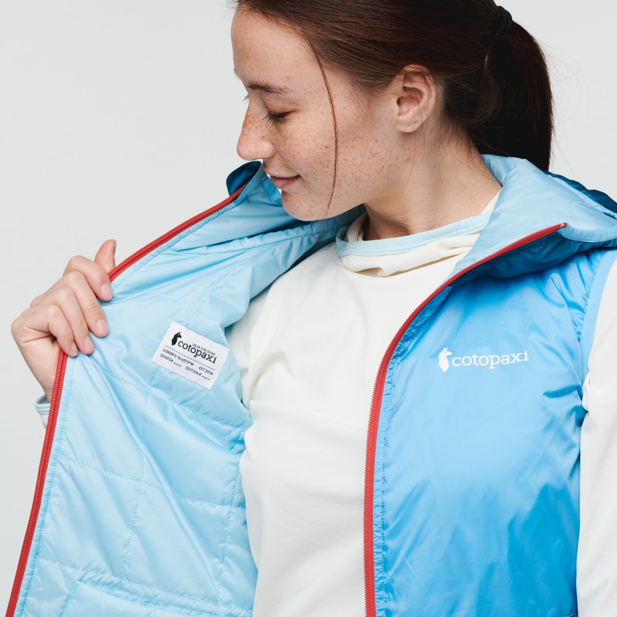 Teca Calido Hooded Vest Woman