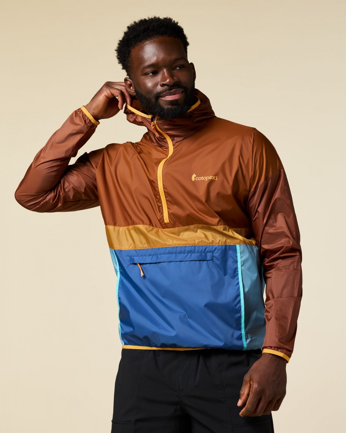 Teca Half-Zip Windbreaker Man