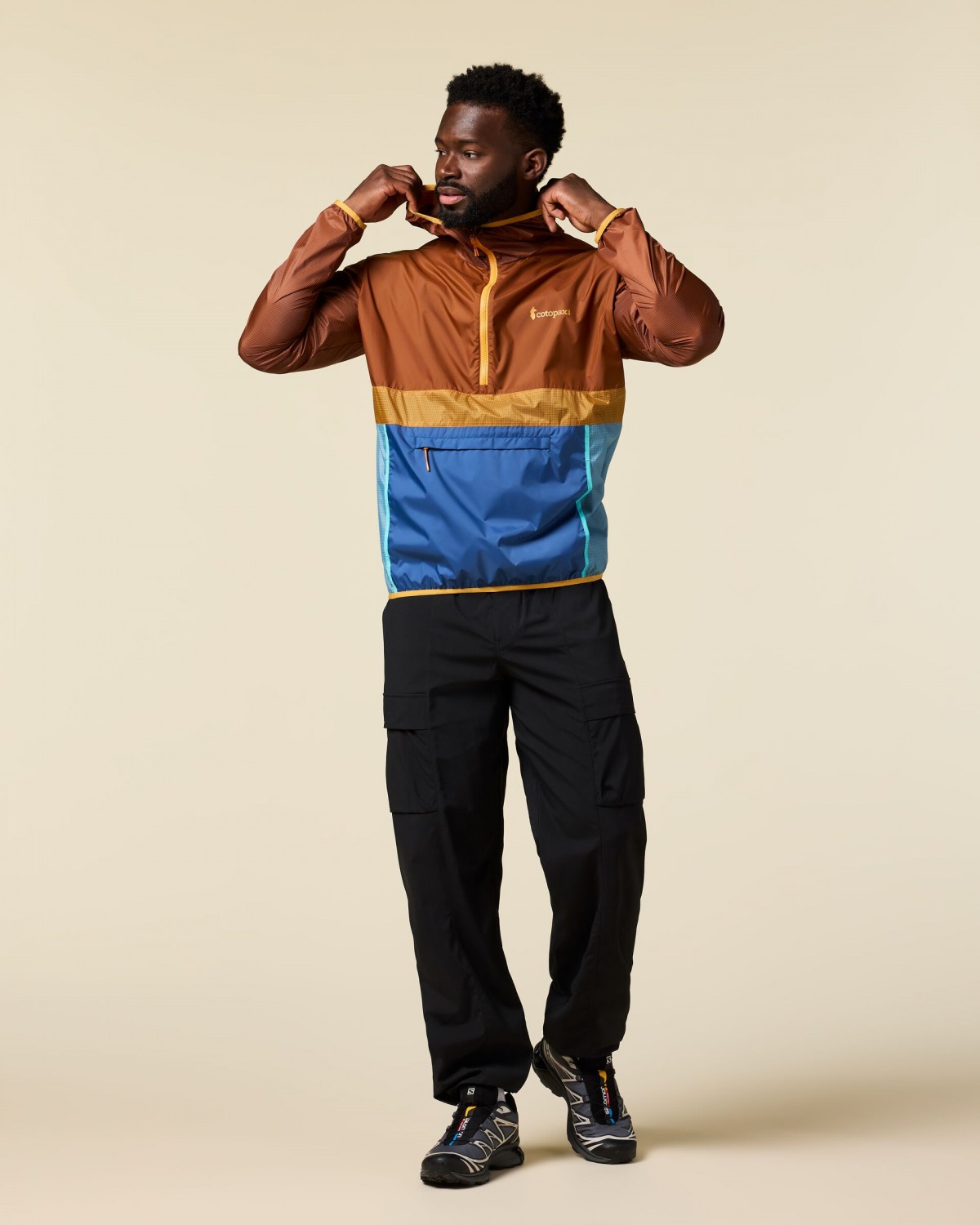 Teca Half-Zip Windbreaker Man