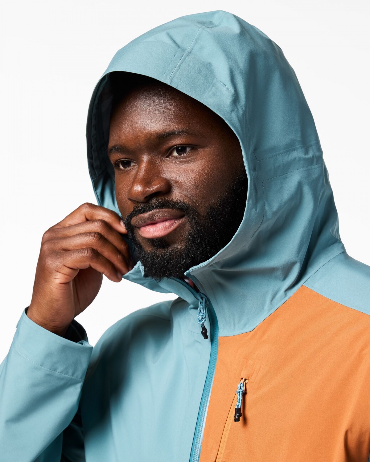 Impermeo 3L Hooded Shell Jacket Man