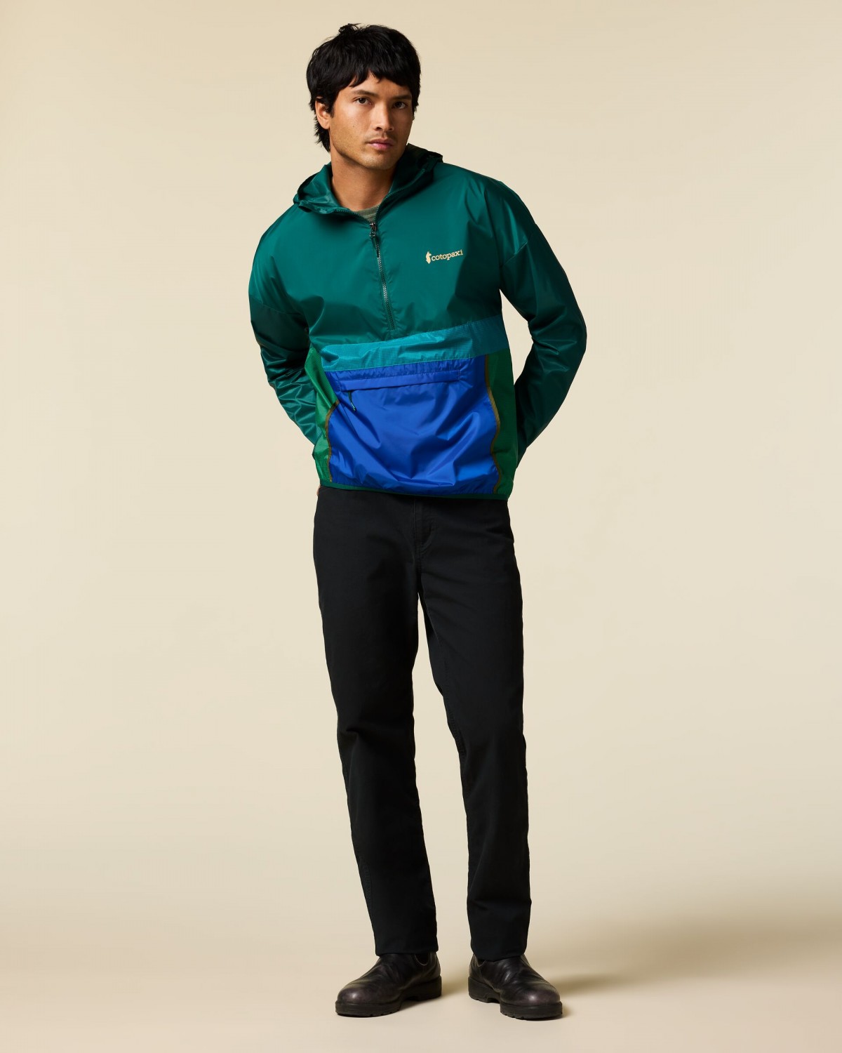 Teca Half-Zip Windbreaker Man
