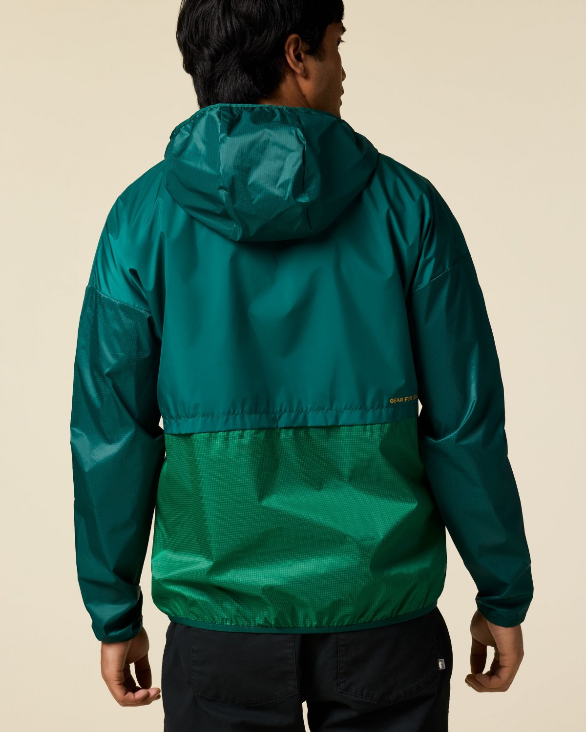 Teca Half-Zip Windbreaker Man