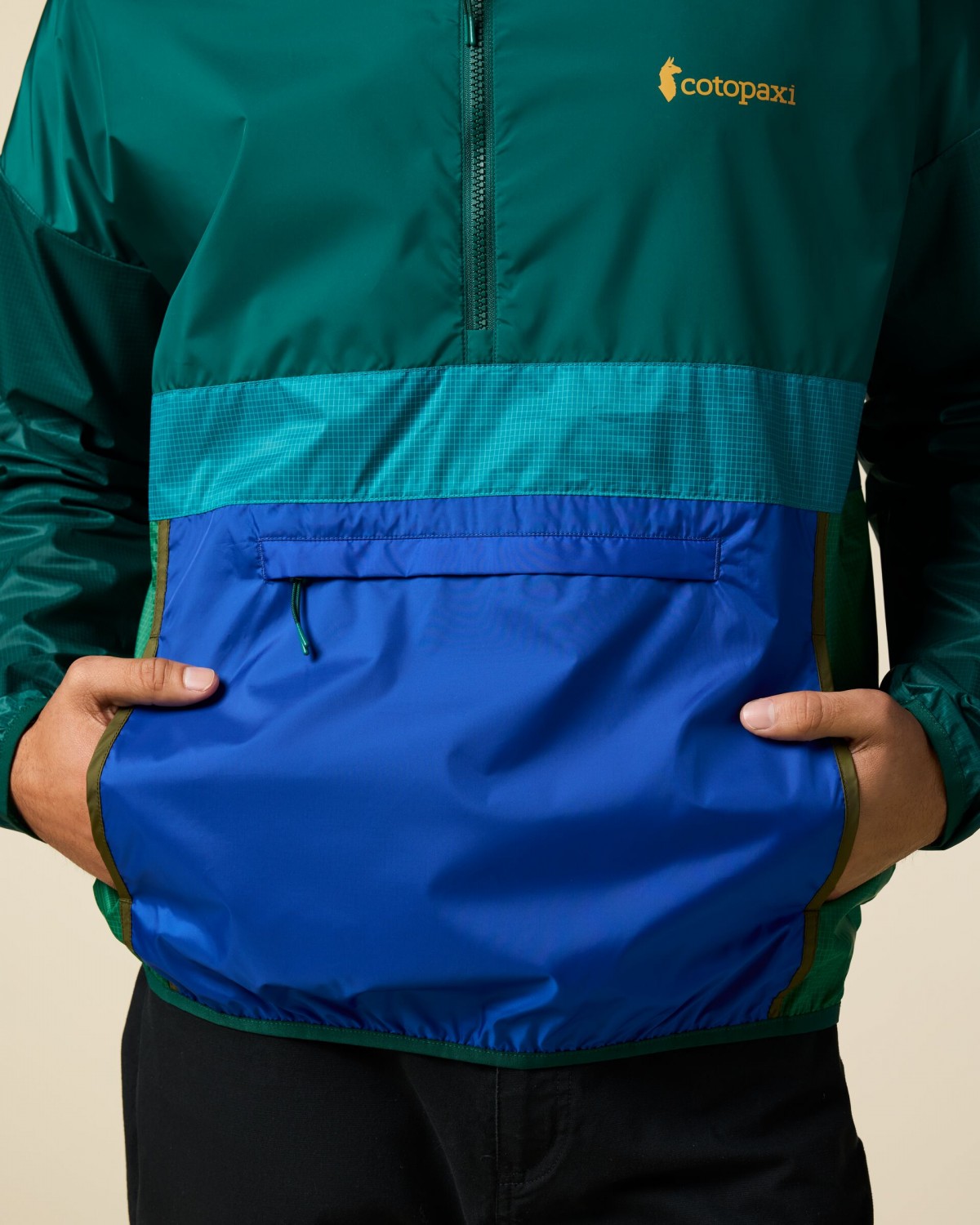 Teca Half-Zip Windbreaker Man