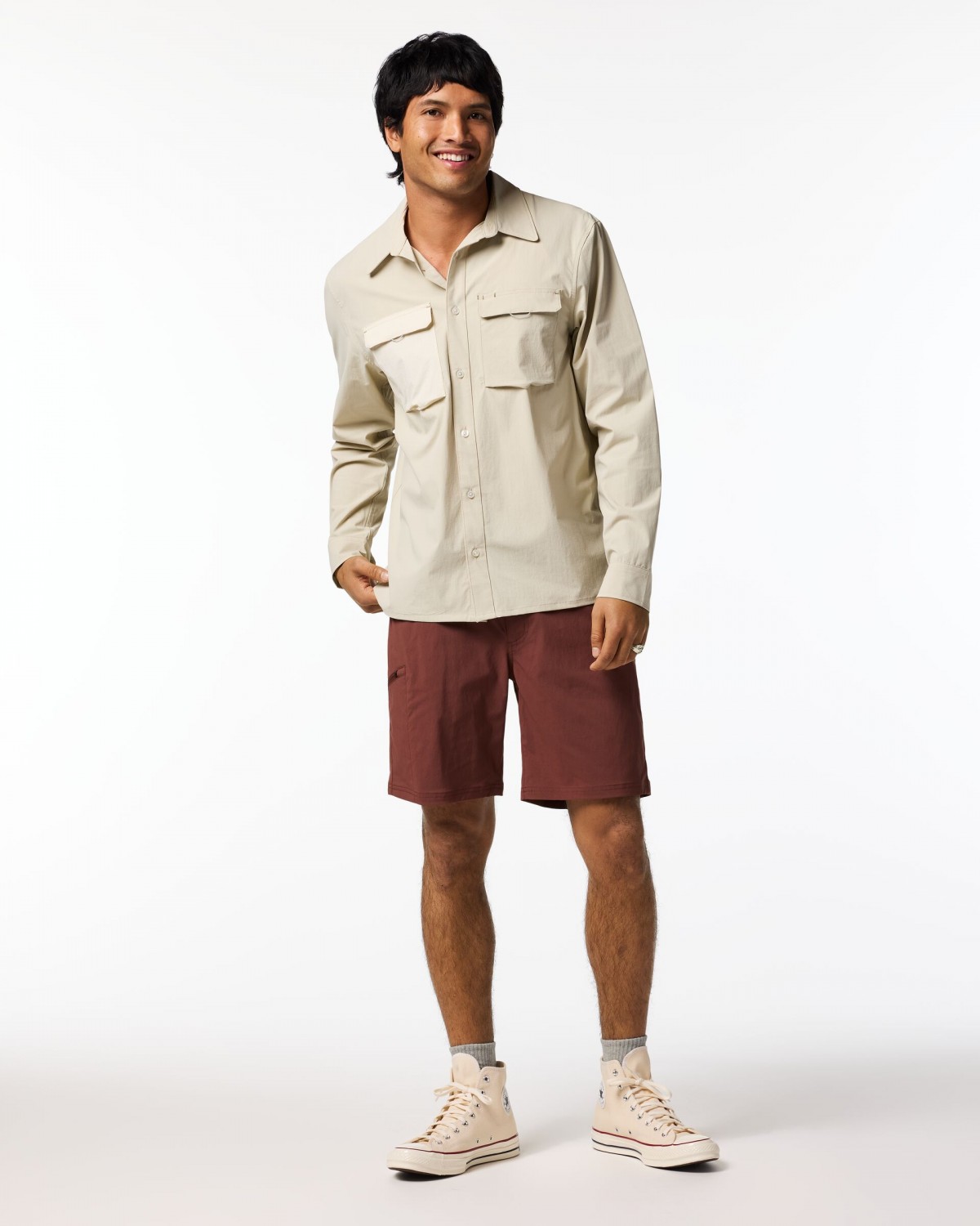 Solta Long-Sleeve Sun Shirt Man