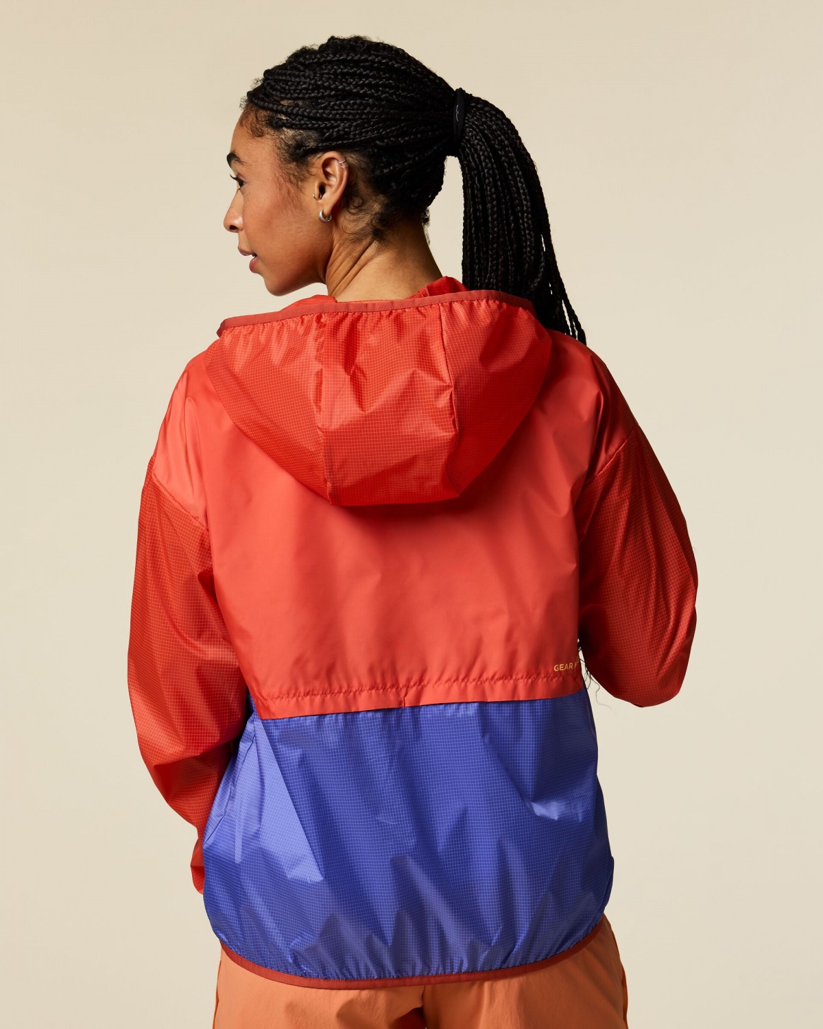 Teca Half-Zip Windbreaker Woman