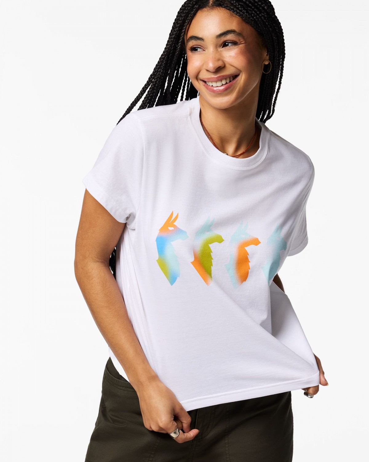 Cuatro Bitmap T-Shirt Woman