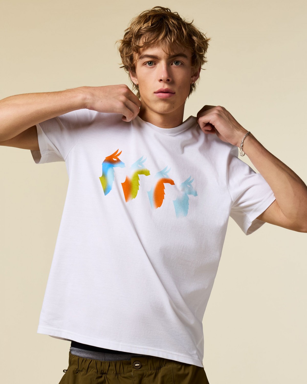 Cuatro Bitmap T-Shirt Man