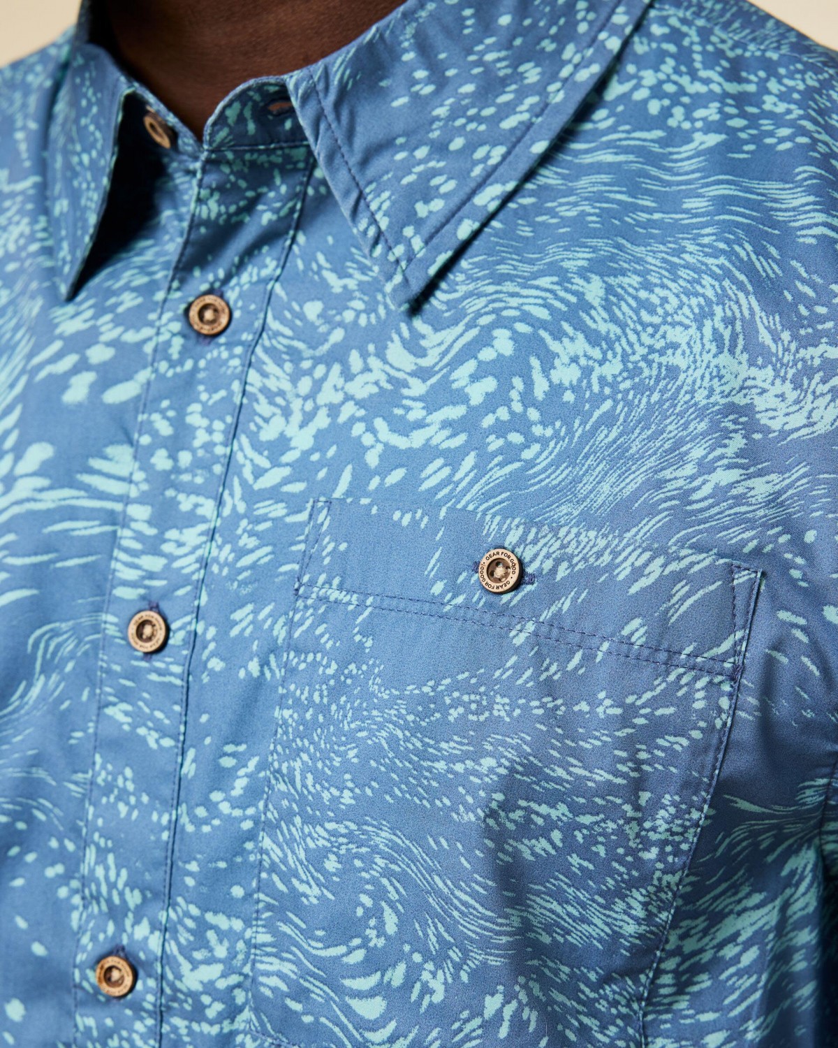 Estival Button Up Shirt Print Man