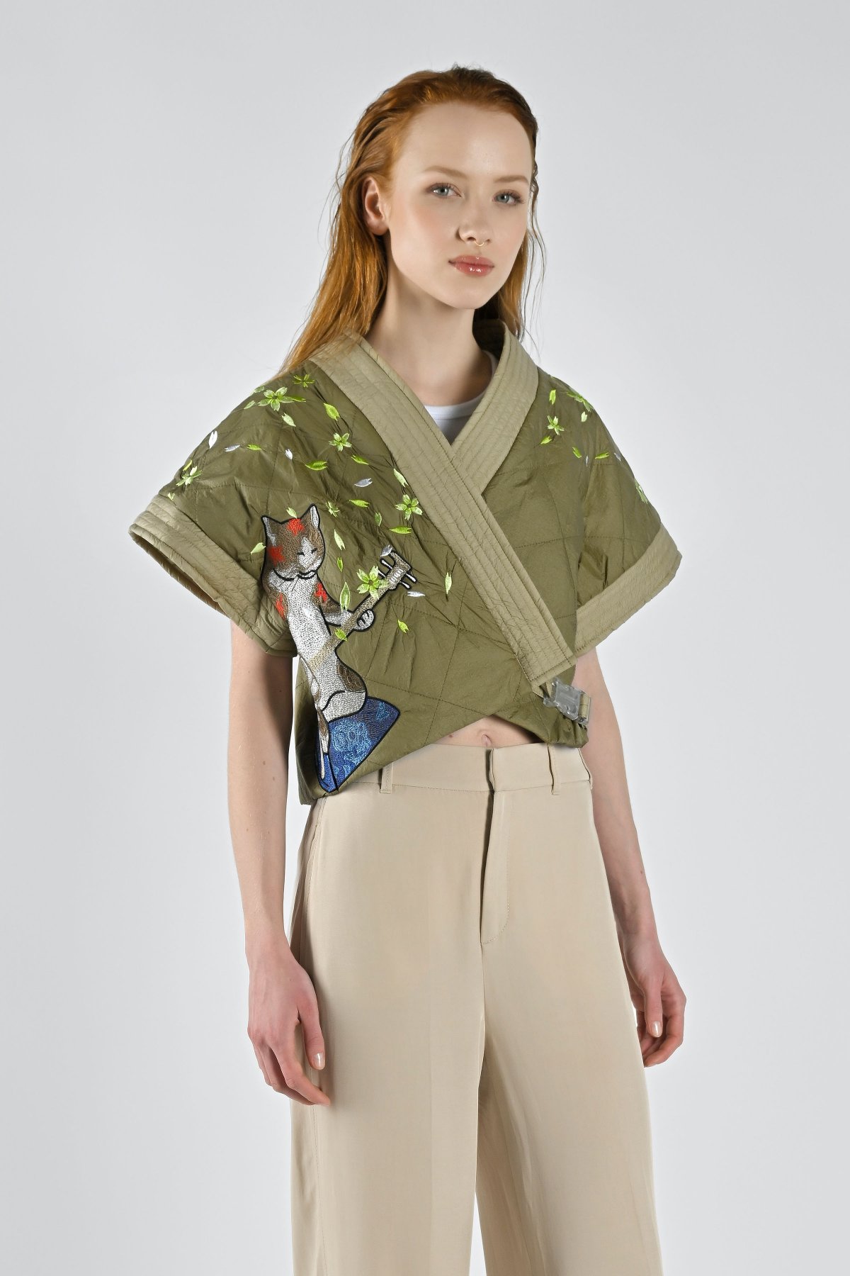 HUOQI Bambini Neonati Bambina Primavera Estate Cartoon Print Manica Corta Pantaloni Lunghi Pigiameria Abbigliamento Pigiama Morbido Pigiama Ragazza HUOQI Bambini Neonati Bambina Primavera Estate Cartoon Print Manica Corta Pantaloni Lunghi Pigiameria Abbigliamento Pigiama Morbido Pigiama Ragazza