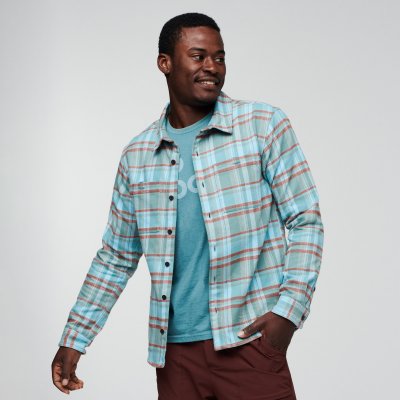 Mero Organic Flannel Shirt M BLGP