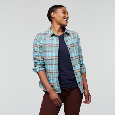 Mero Organic Flannel Shirt W BLGP