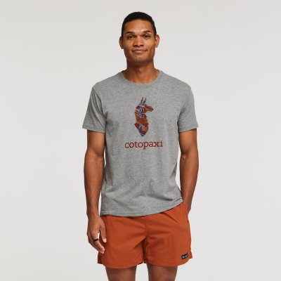 Altitude Llama Organic T-Shirt Man HGR