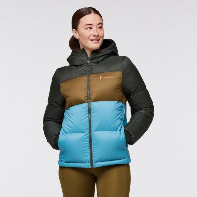 Solazo Hooded Down Jacket W CPBLK