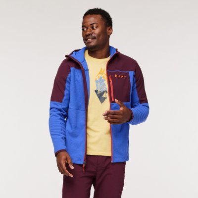 Abrazo Fleece Hooded Full-Zip Jacket M WIBV