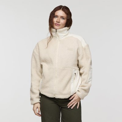 Bacano Fleece Jacket Woman PEBBL