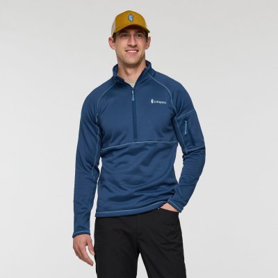 Tempa Fleece Half-Zip Pullover M CPBLK