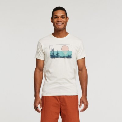 Desert View Organic  T-shirt Man BONE