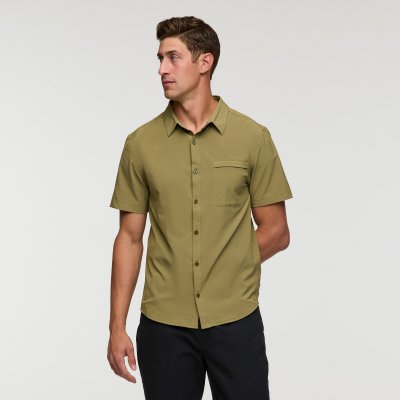 Cambio Button Up Shirt - Solid M CREAM