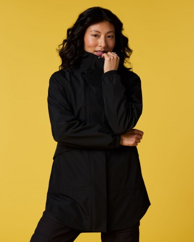 Rayu Rain Parka CPBLK