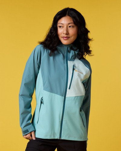 Impermeo 3L Hooded Shell Jacket W CPBLK