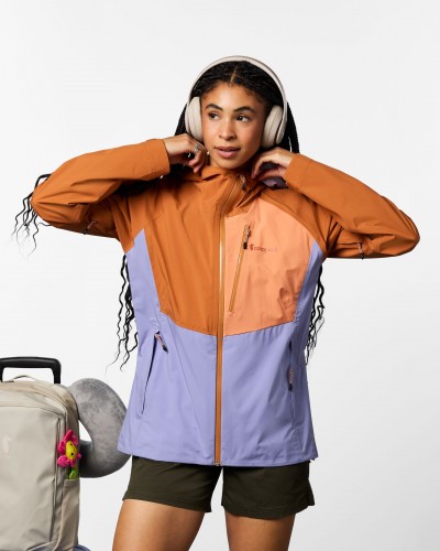 Impermeo 3L Hooded Shell Jacket W CPBLK