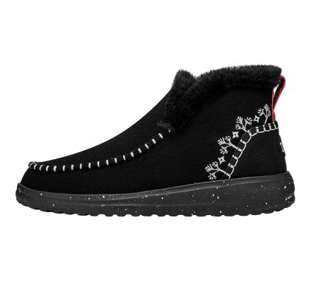 Denny Wool Faux Shearling W