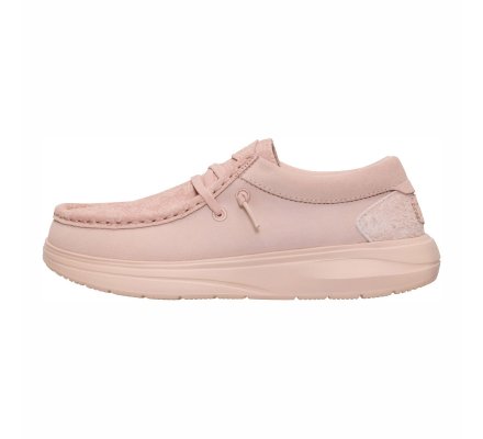 Wendy comf suede lace print
