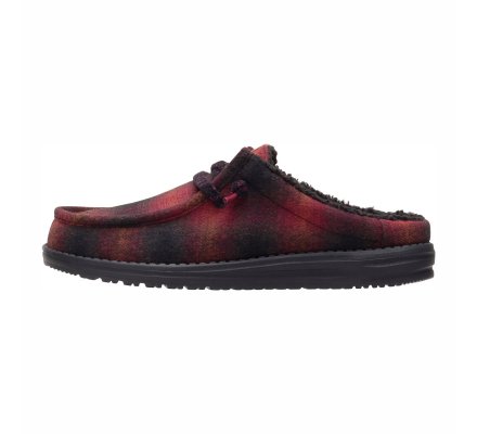 Wally slip cozy plaid
