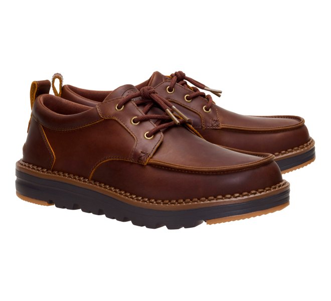 Flint Moc Leather