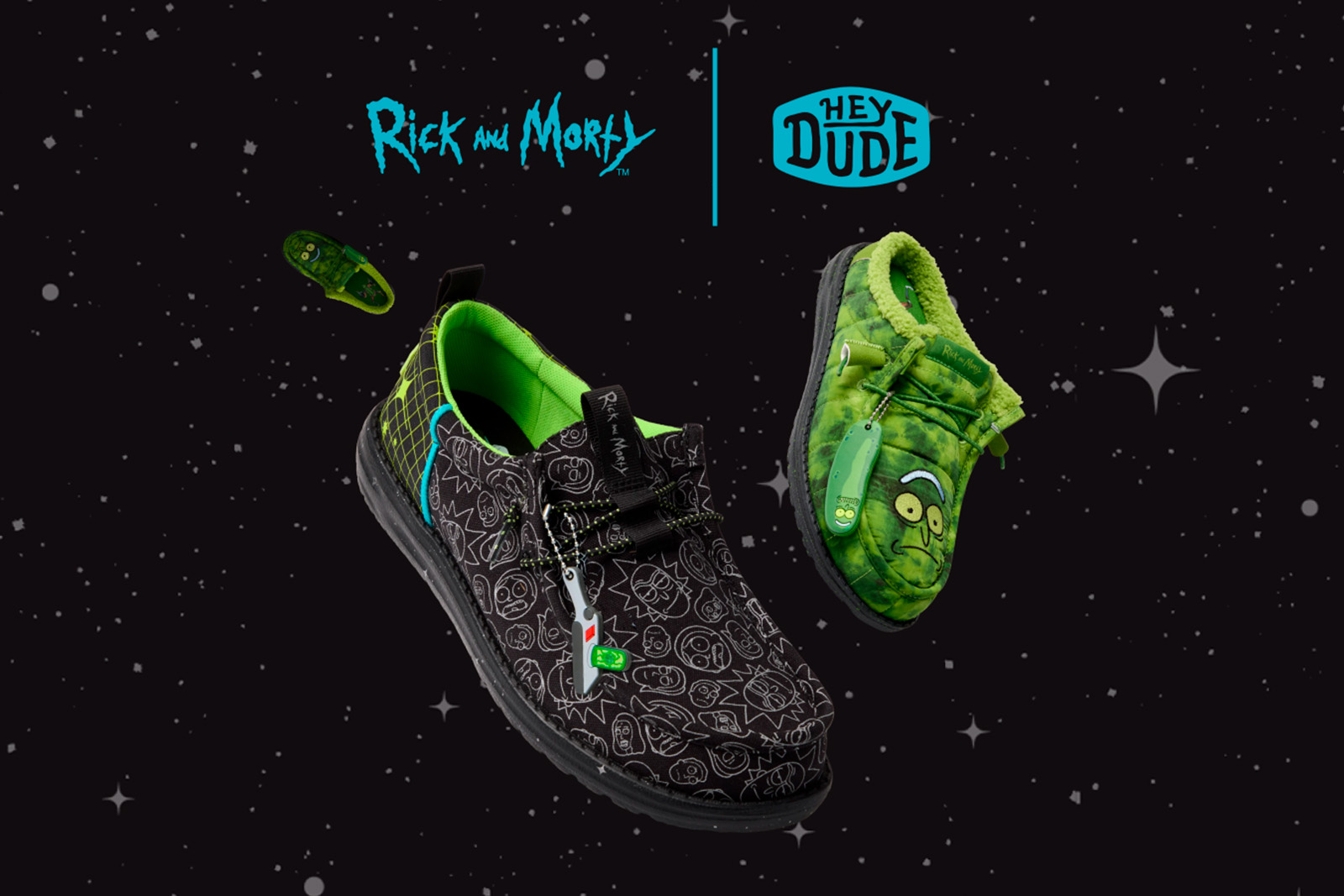 HEYDUDE x Rick and Morty